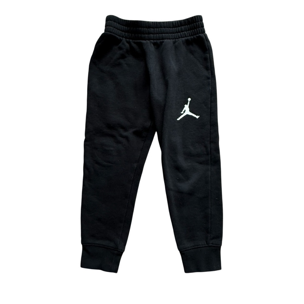 NIKE Air Jordan Kids Hoodie & Jogger Set Multicolor Fleece Pullover Size 4 Cozy - Picture 6 of 9
